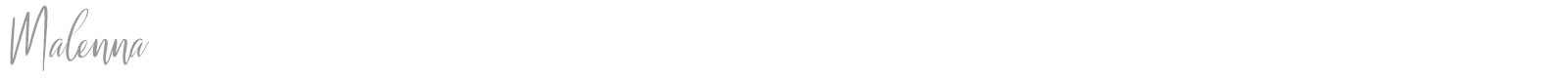 Malenna font preview